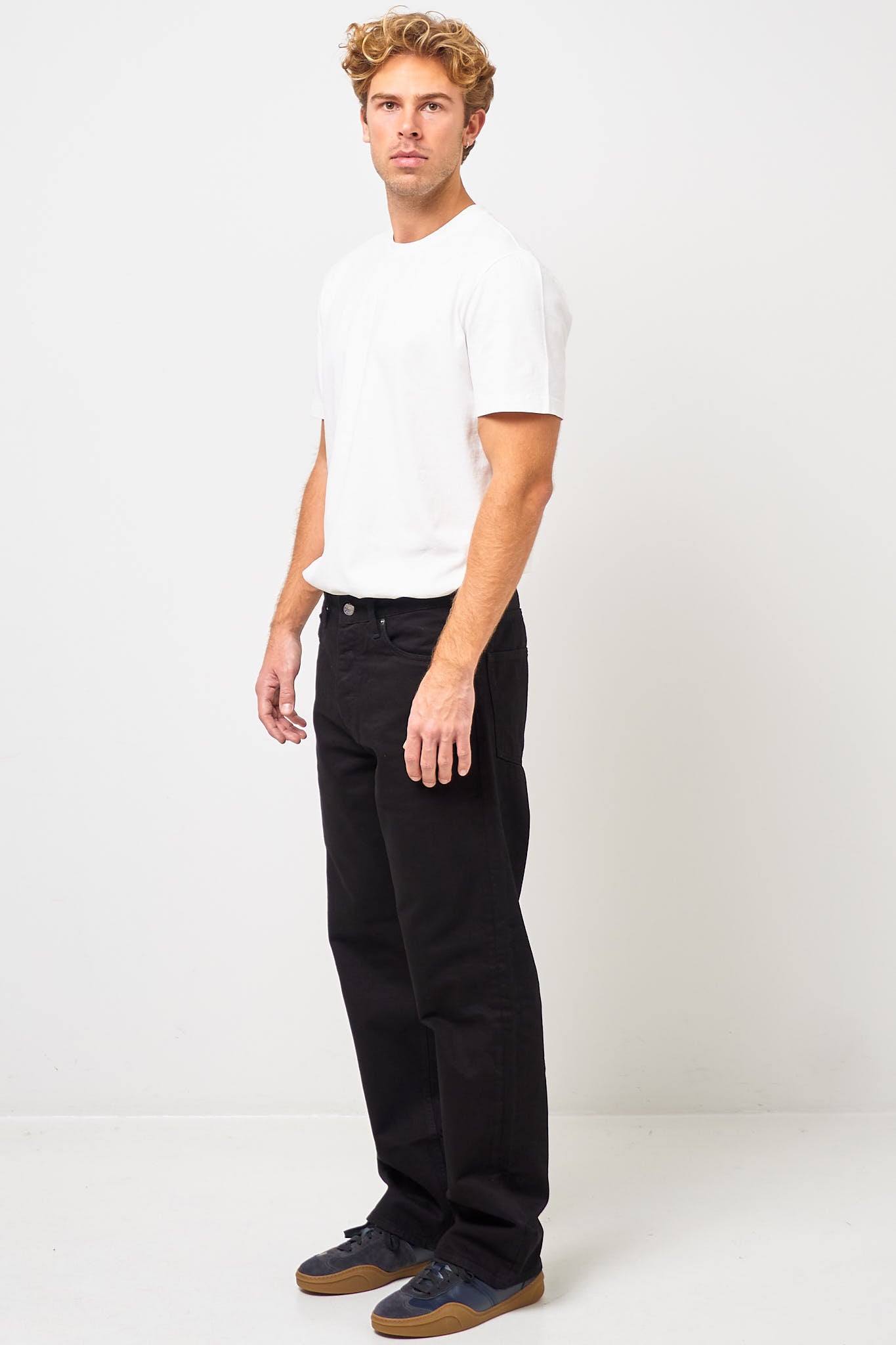 Loose Jeans Black Rinse