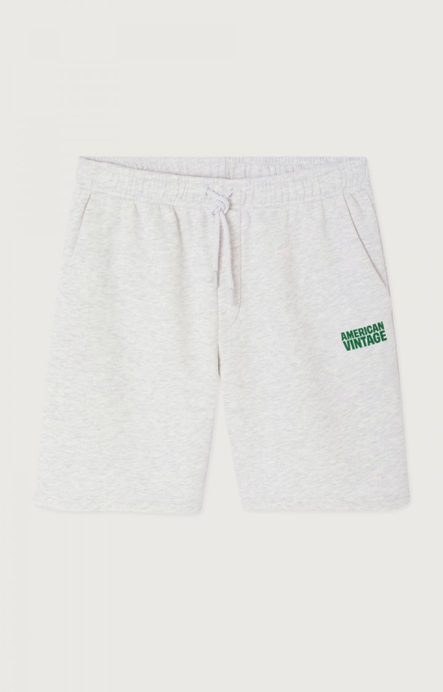 American Vintage Short Bermuda Gris Chiné — Shorts