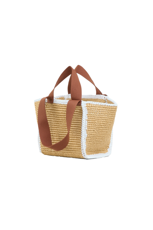 Macramé Sillo Small Shopper Natural