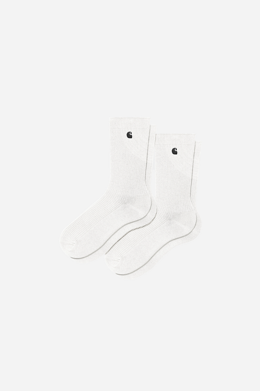 Madison Pack Socks White/Black