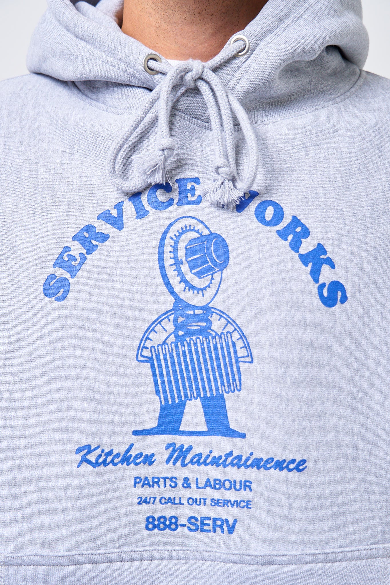 Maintenance Hoodie Heather Grey