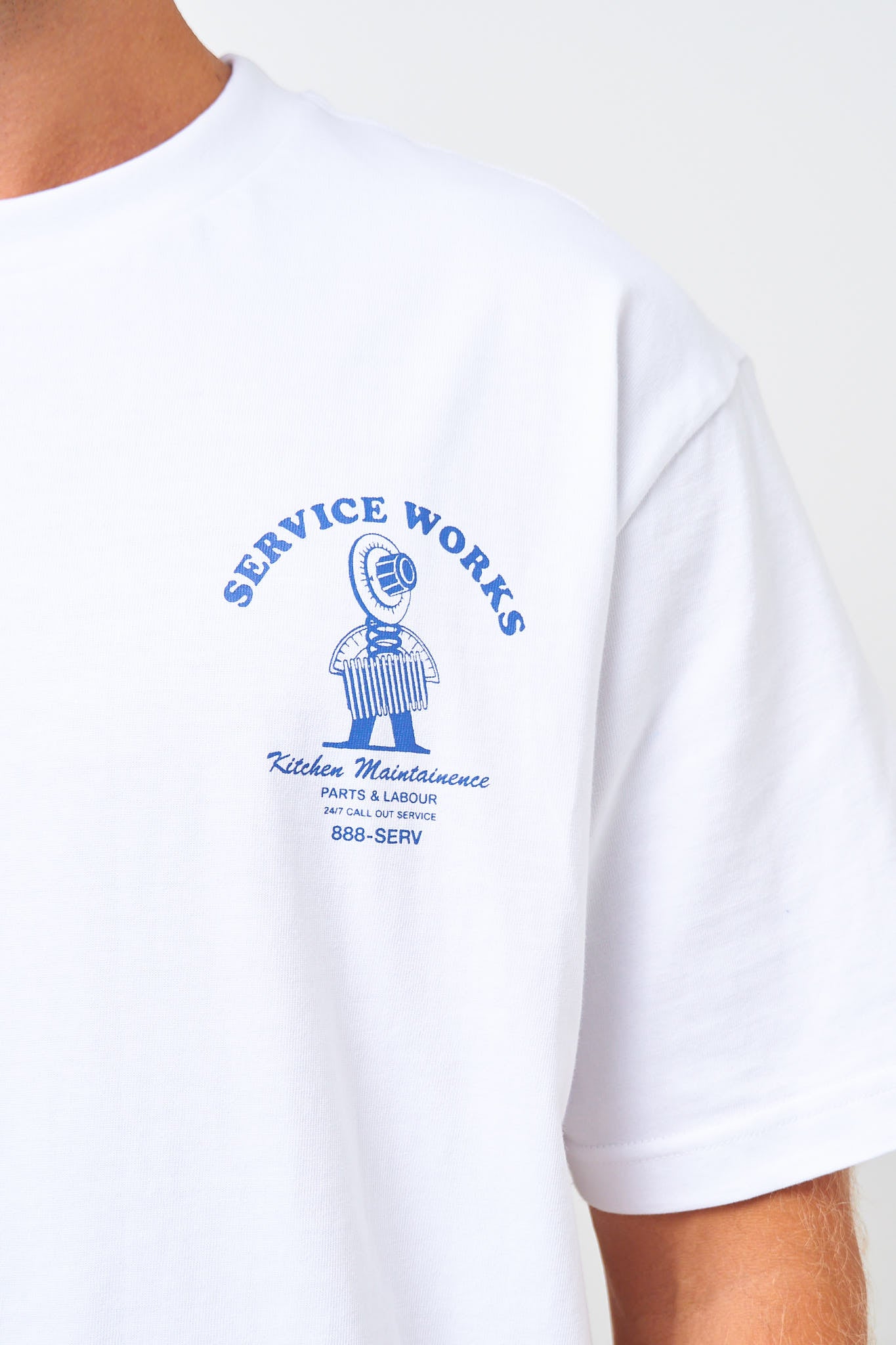 Maintenance Tee White