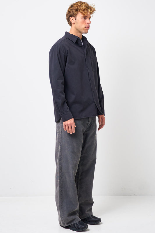 Malo Logo Shirt False Black