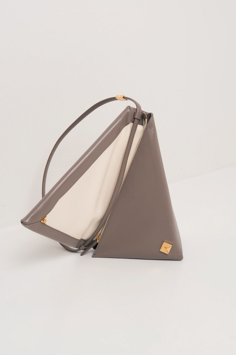 Prisma Triangle Bag Grey