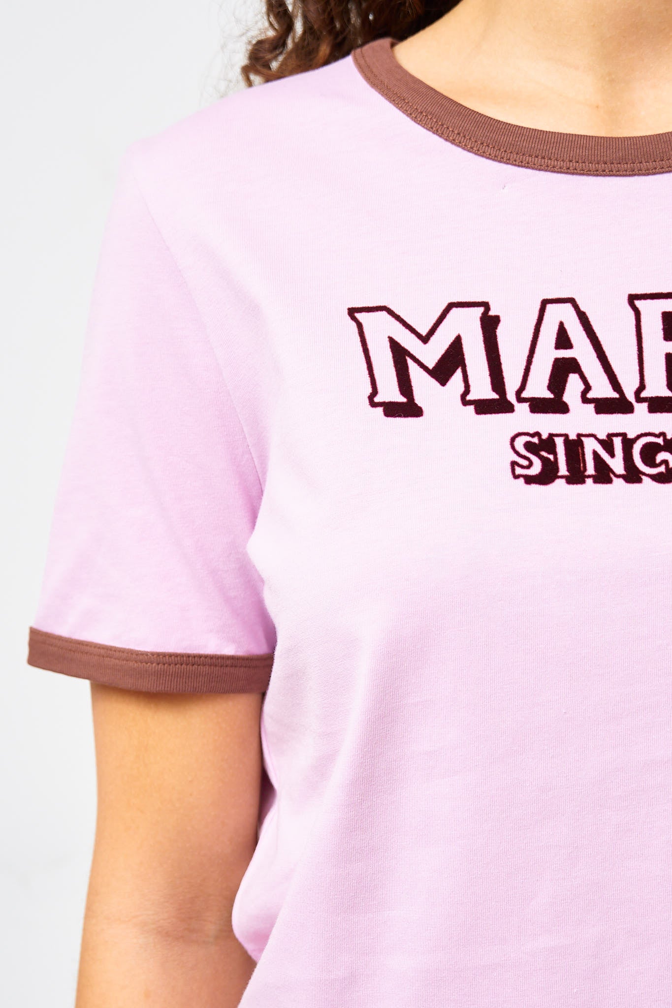 Marni Since 94' T-Shirt Light Pink/Brown