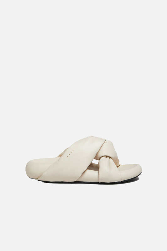 Tie Sandal Off-White