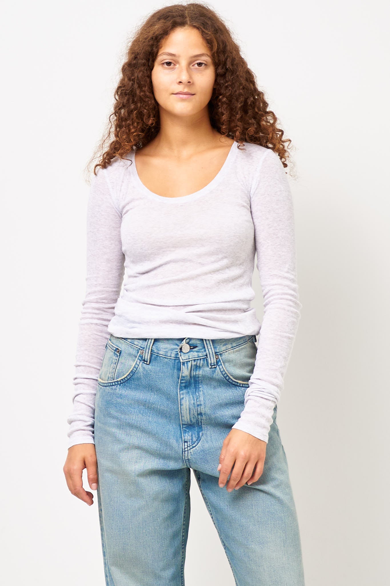 Massachusetts LS T-shirt Heather Grey