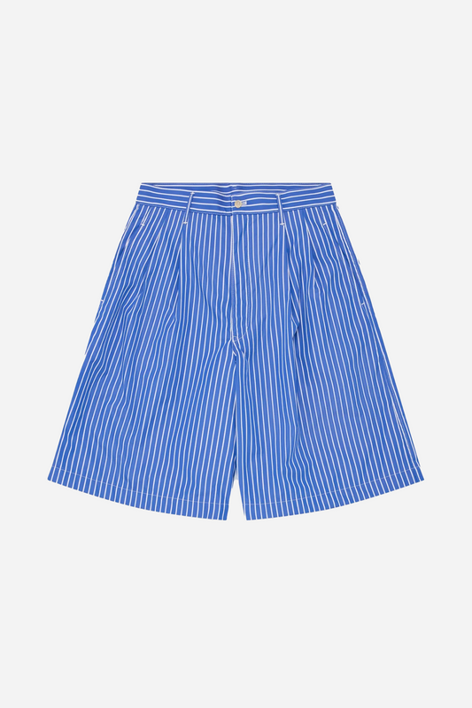 Men's Striped Shorts Blue/White