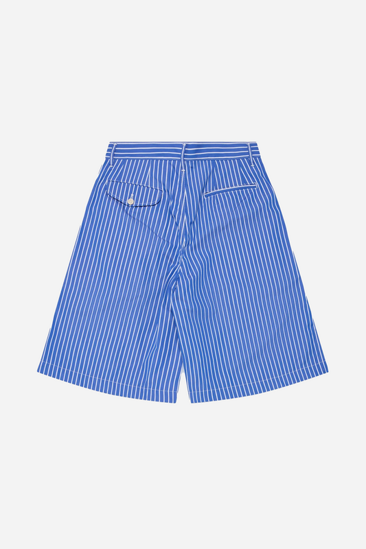 Men's Striped Shorts Blue/White