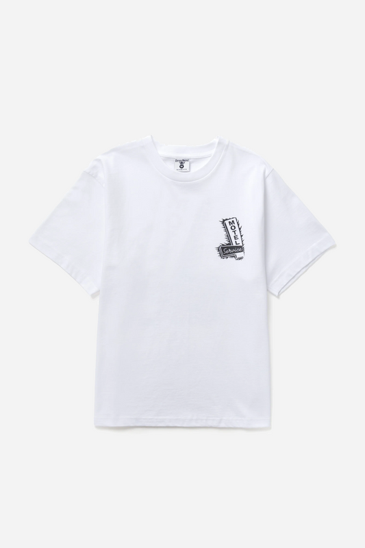 Motel Tee White