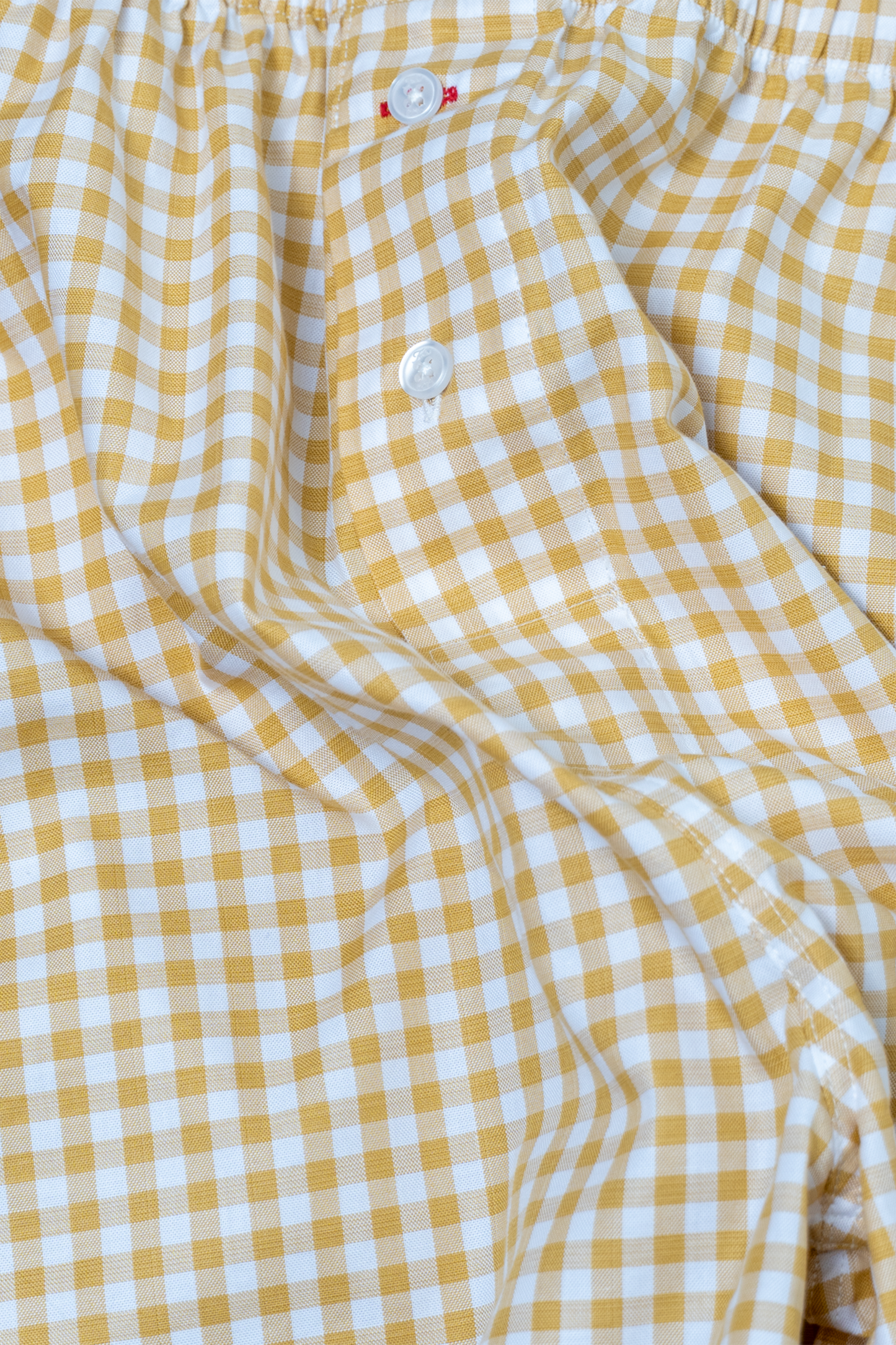 Mustard Check Boxers