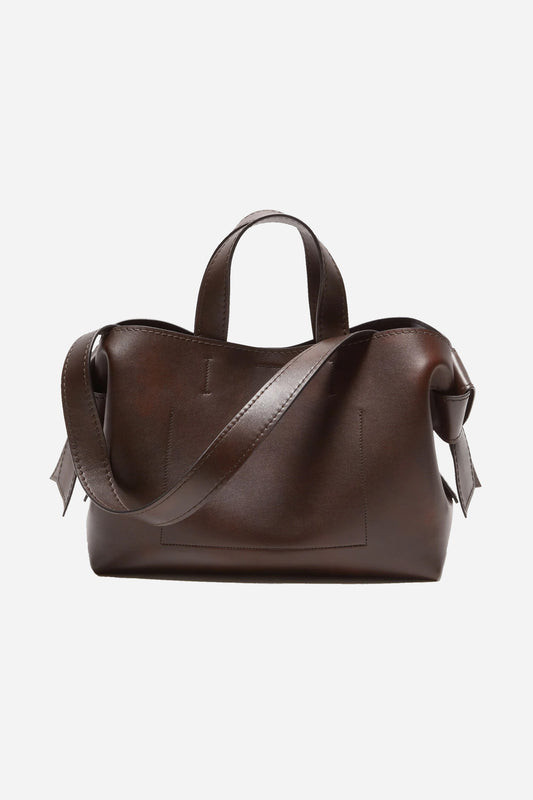 Musubi Midi Tote Dark Brown