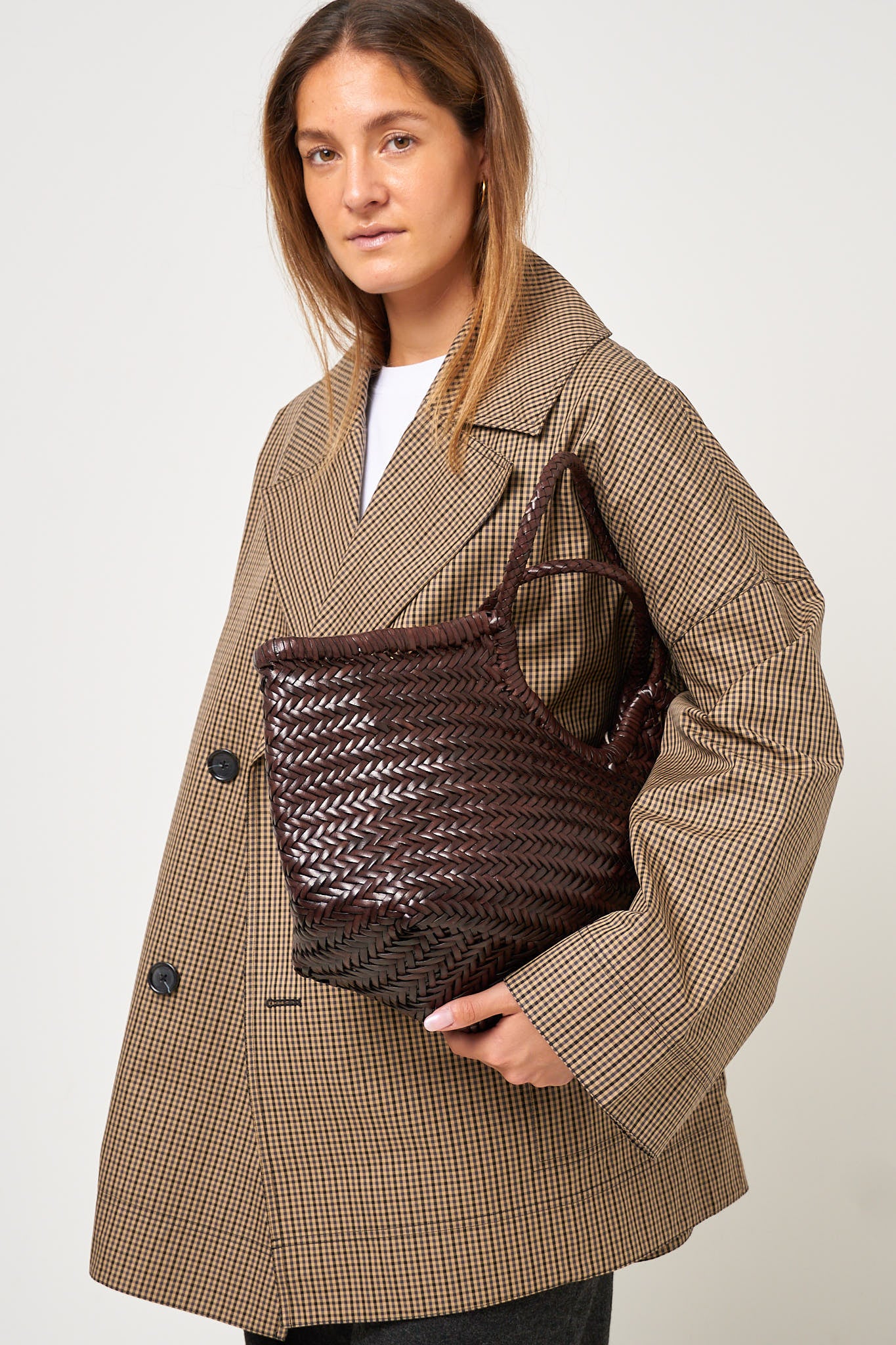 Nantucket Basket Big Dark Brown