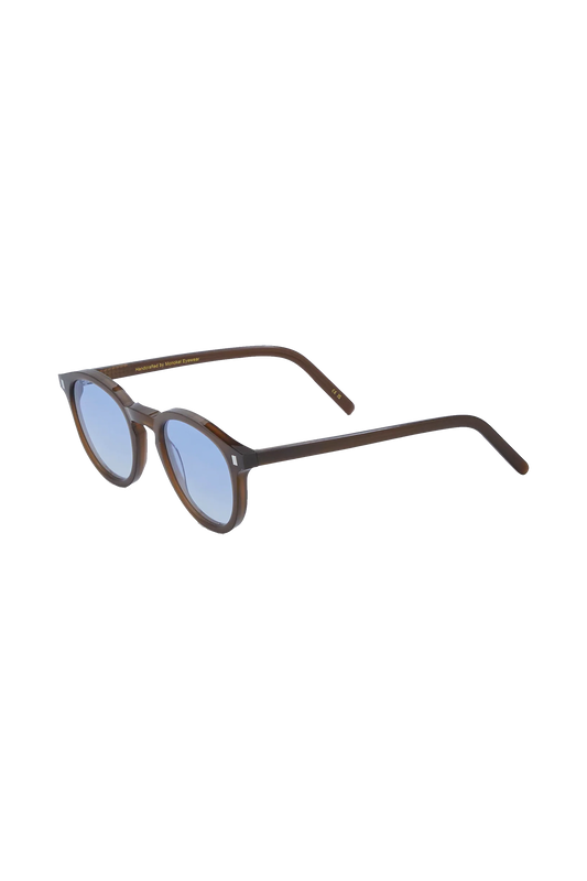 Nelson Chocolate/Blue Gradient Lens