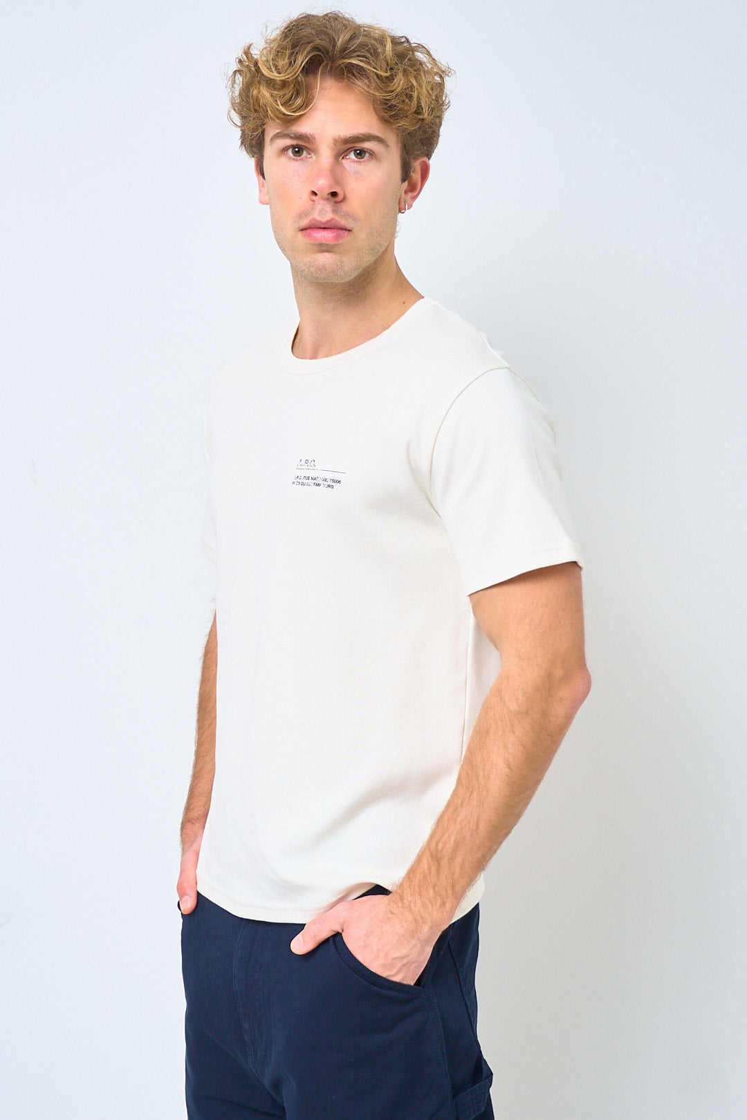 Niclas T-Shirt Beige