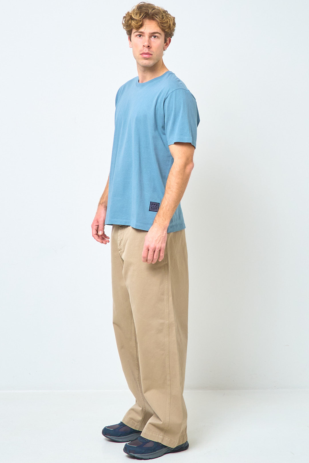 Nordurgata T-Shirt Blue Mirage