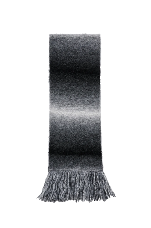 Ombre Scarf Black