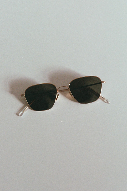 River Black/Green Solid Lens