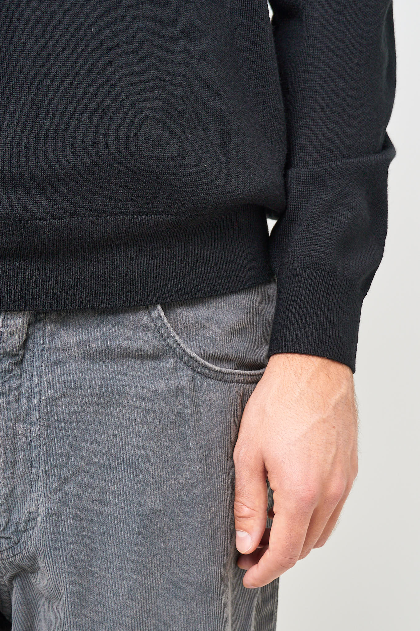 Otto Merino Polo Black