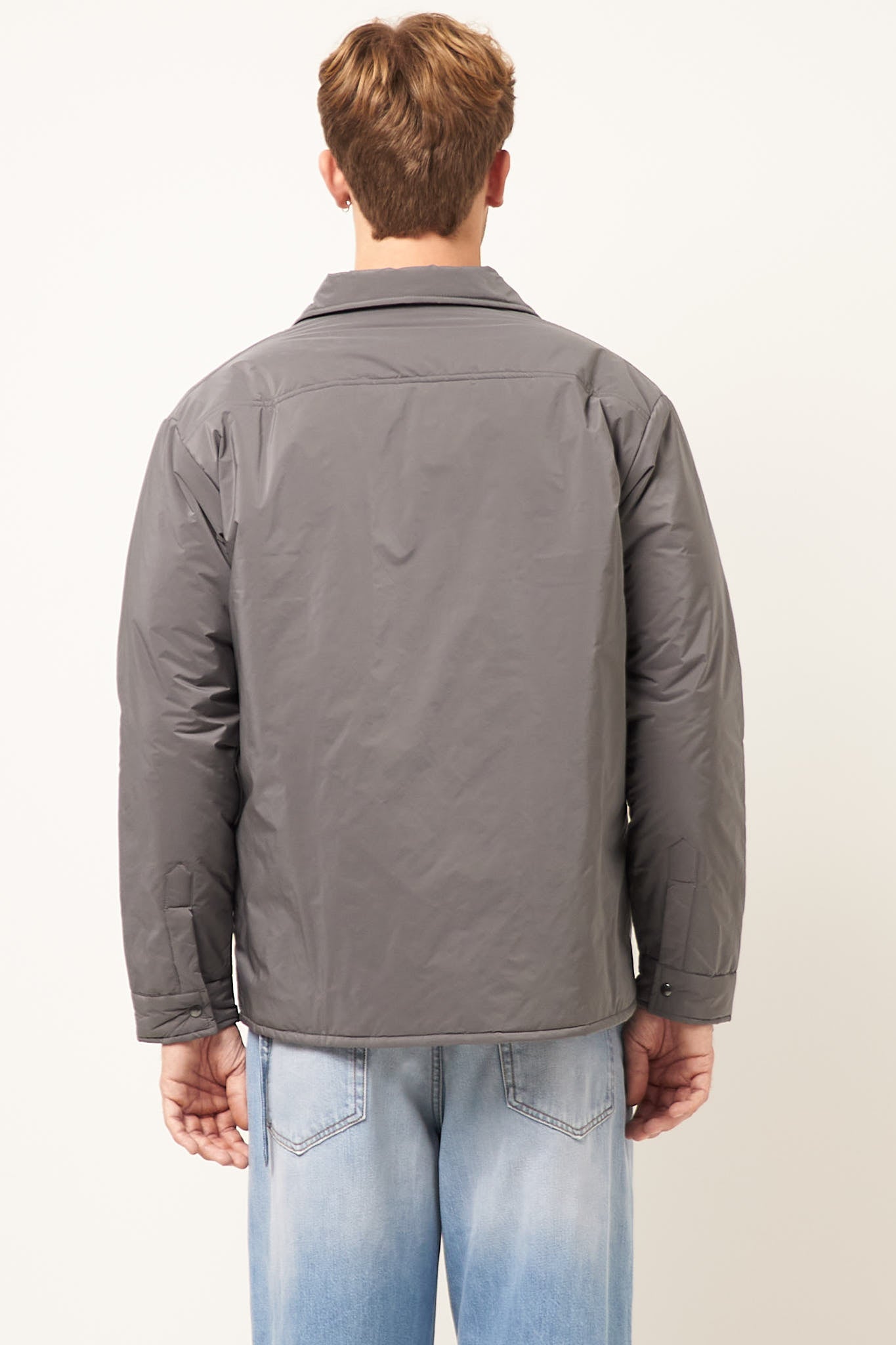 Padded Overshirt Grey