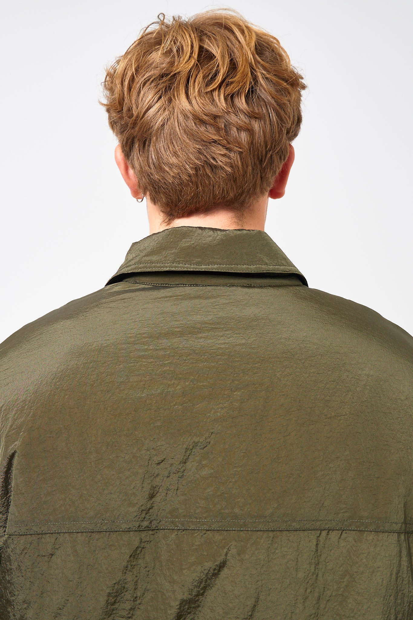 Padded Overshirt Military Green