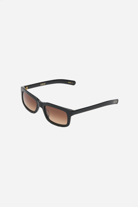 Palmer Solid Black/Brown Gradient Lens
