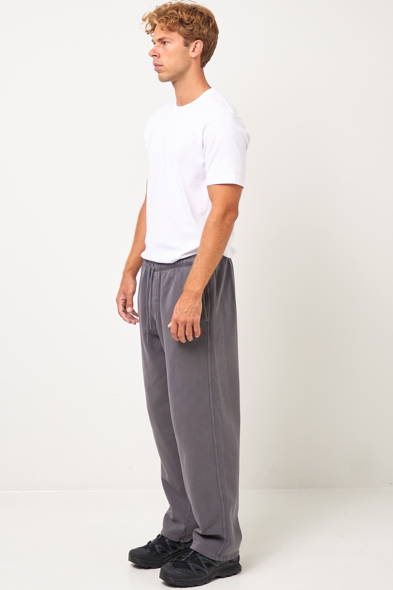 Plizzy Jogging Pants Vintage Ashen