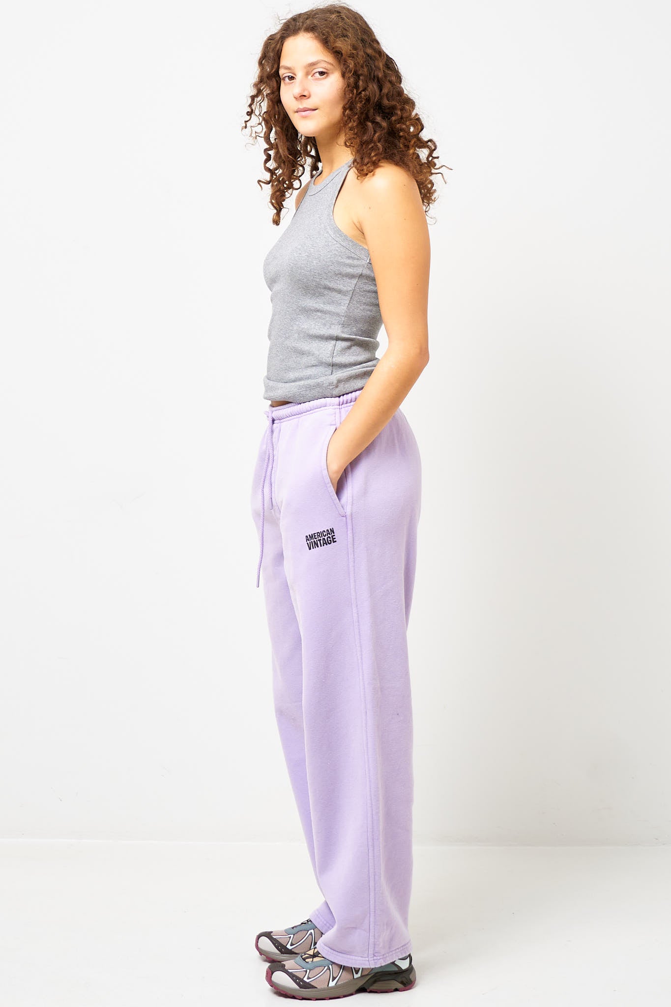 Plizzy Sweatpants Vintage Pastel Lilac