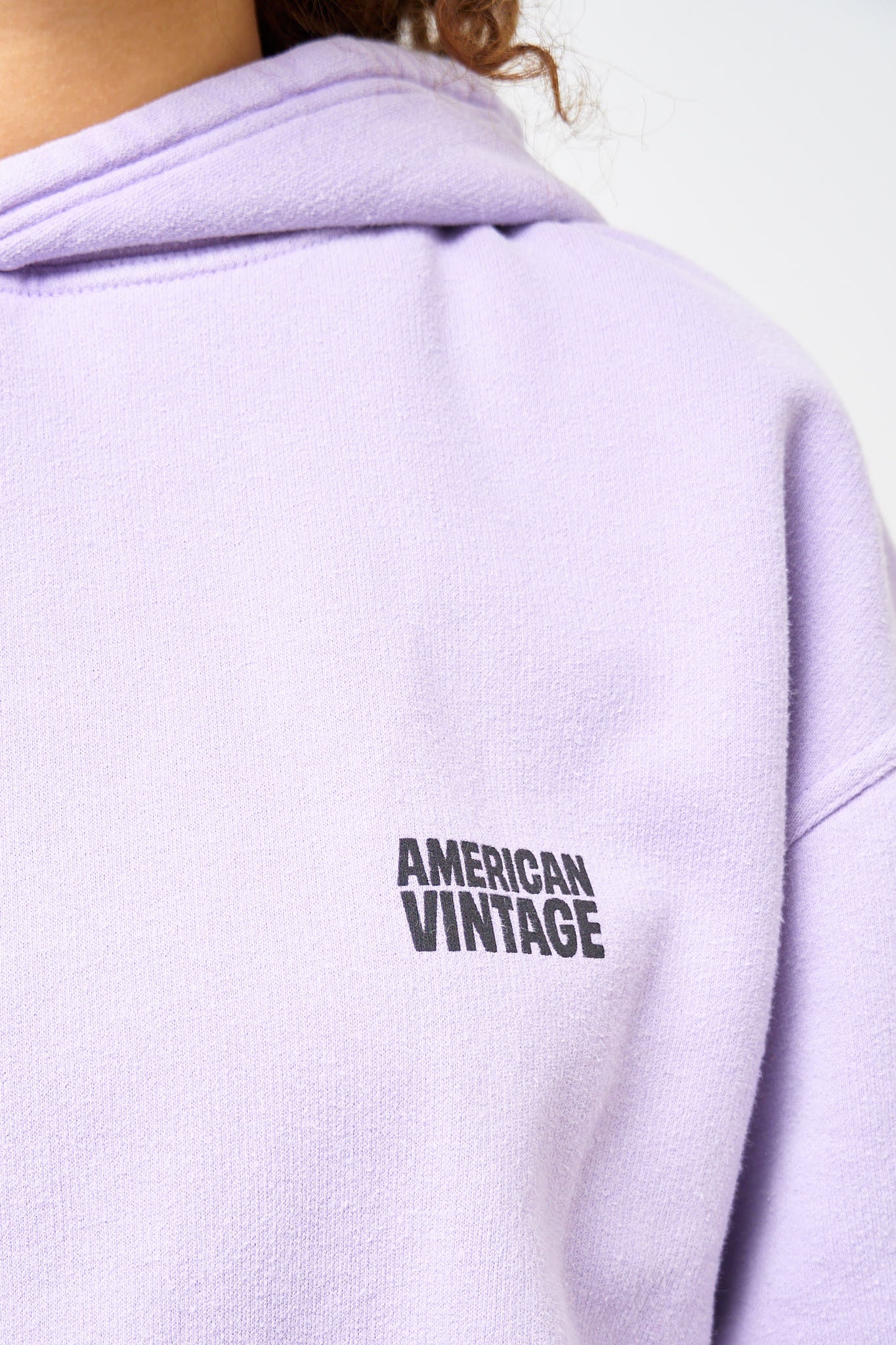 Plizzy Sweatshirt Vintage Pastel Lilac