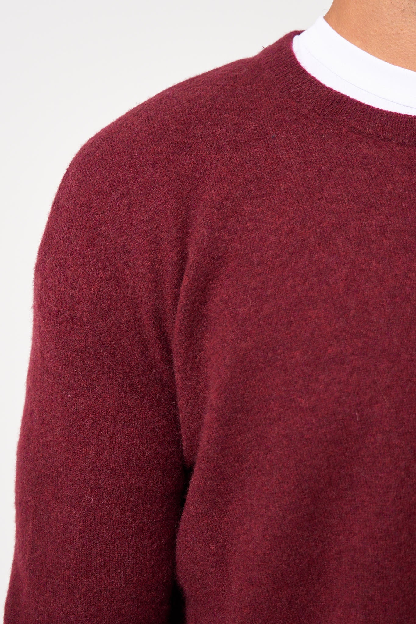 Raxow Sweater Garnet Melange