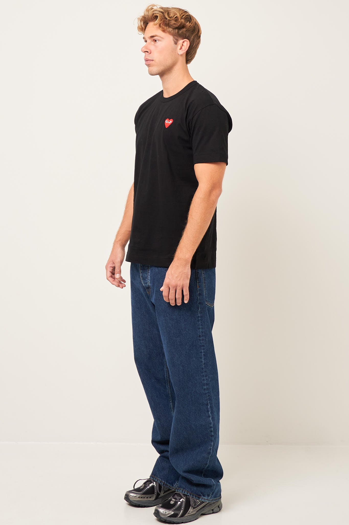 Red Heart T-shirt Black