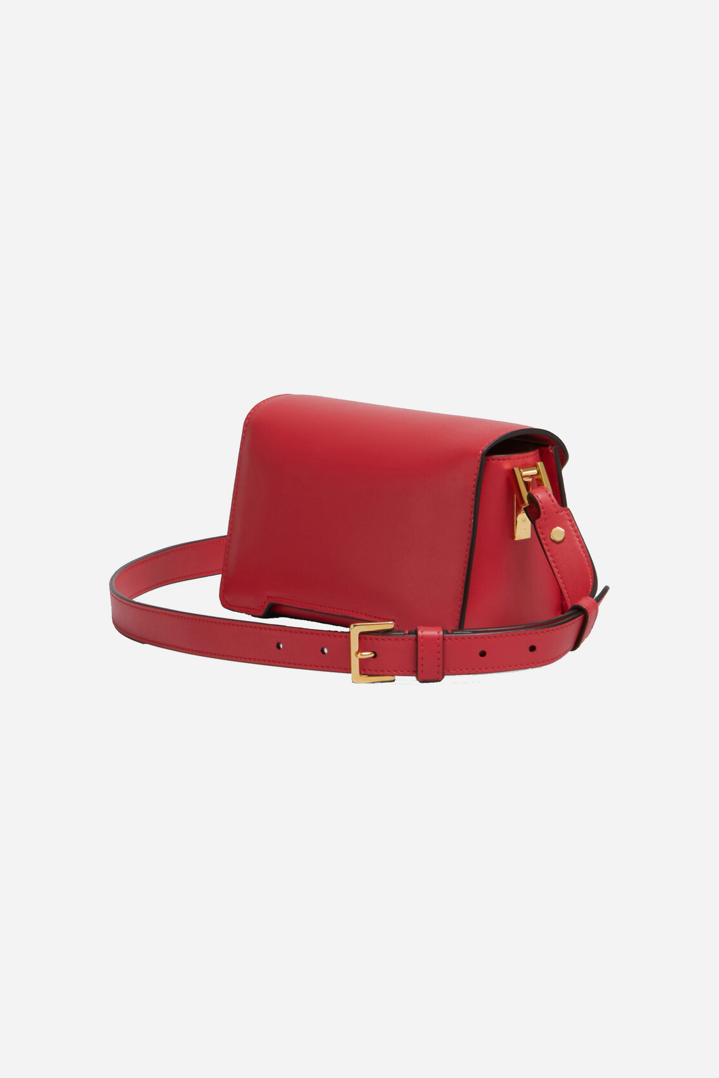 Red leather Trunkaroo mini shoulder bag