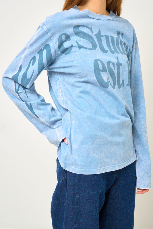 Relaxed Fit Graphic T-Shirt Blue