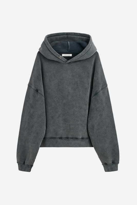 Hood Sweat Anthracite Washed