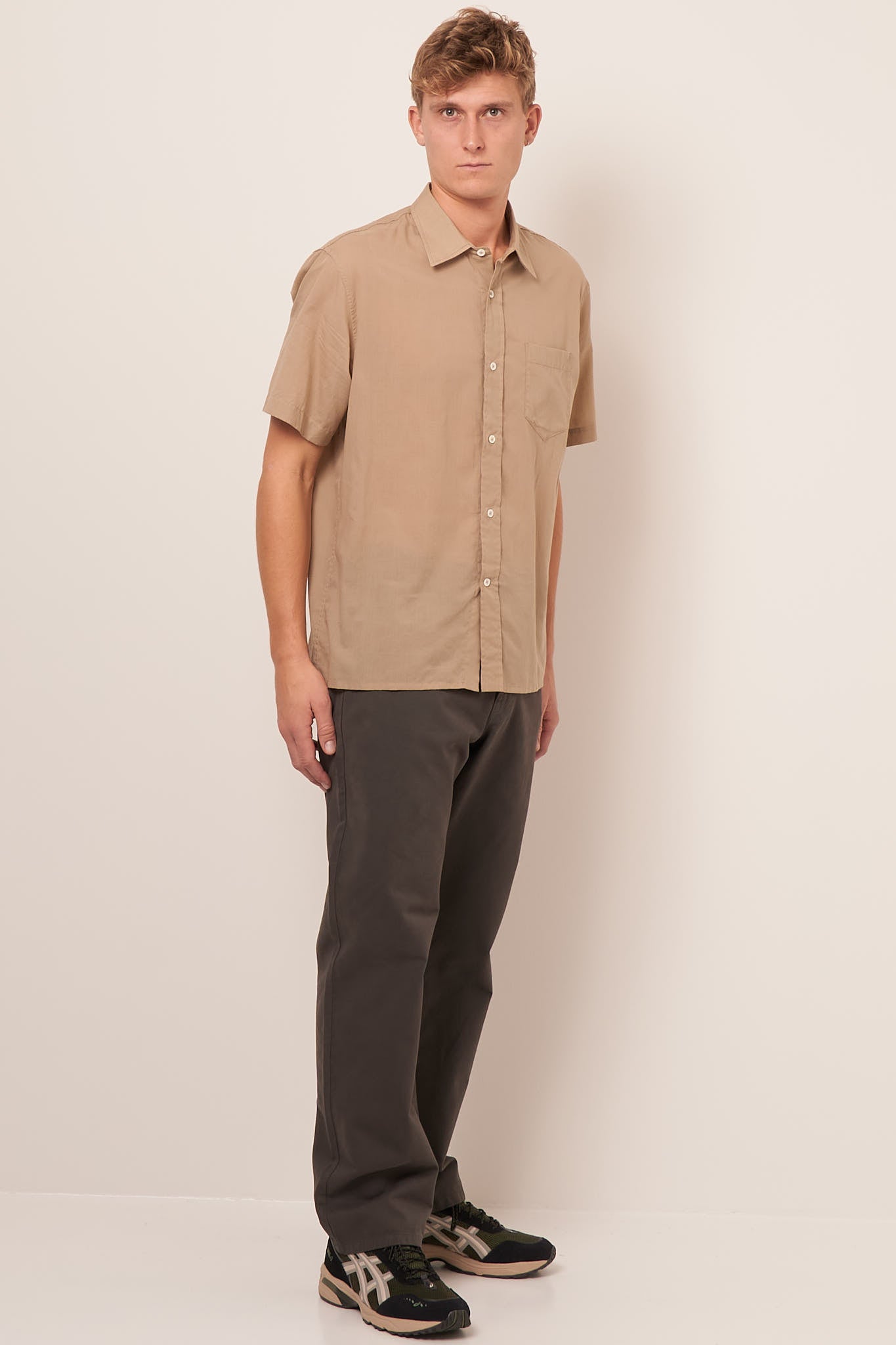 William Shirt Cashmere Caramel