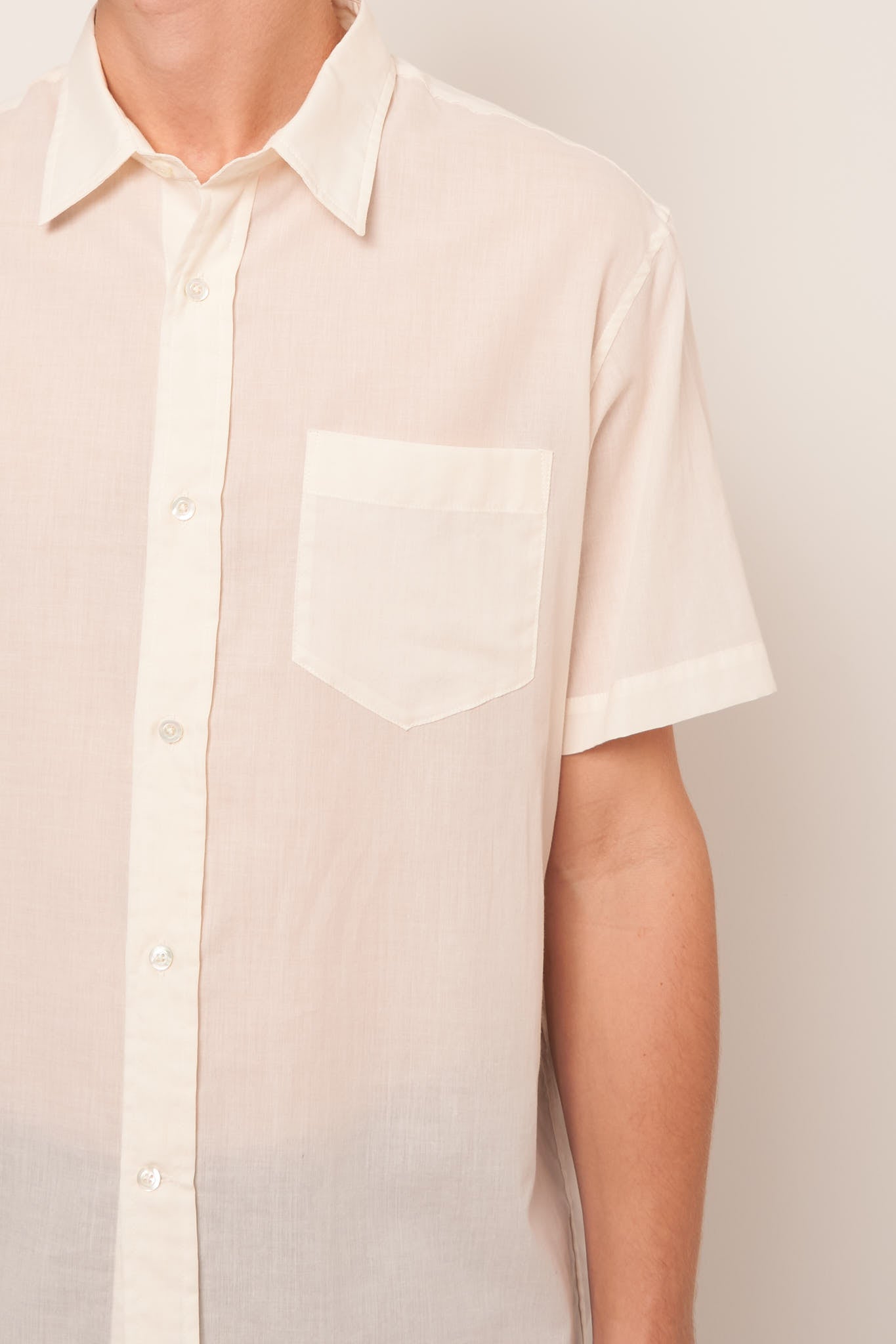 William Shirt Cashmere Cream