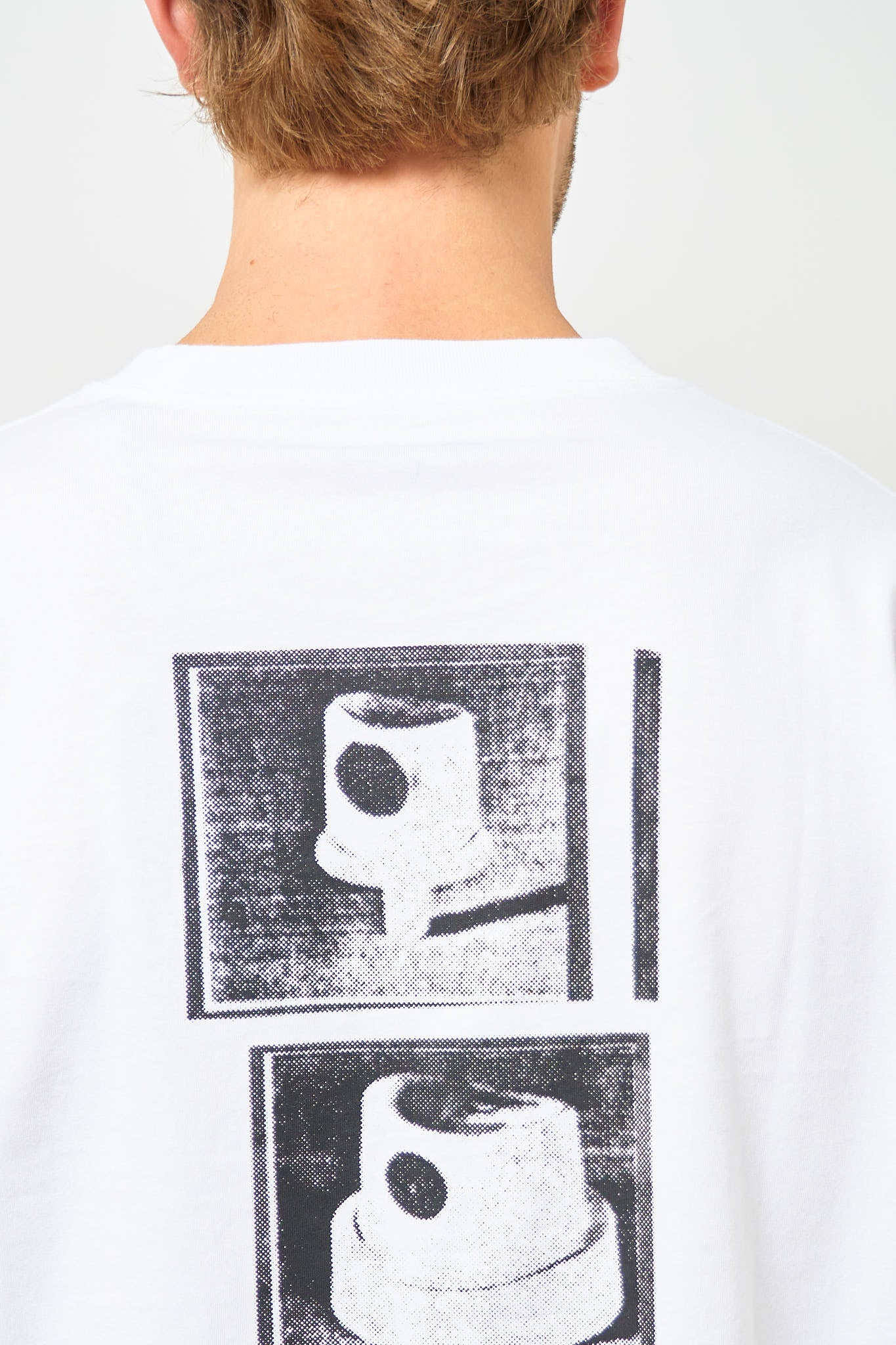 S/S Caps T-Shirt White