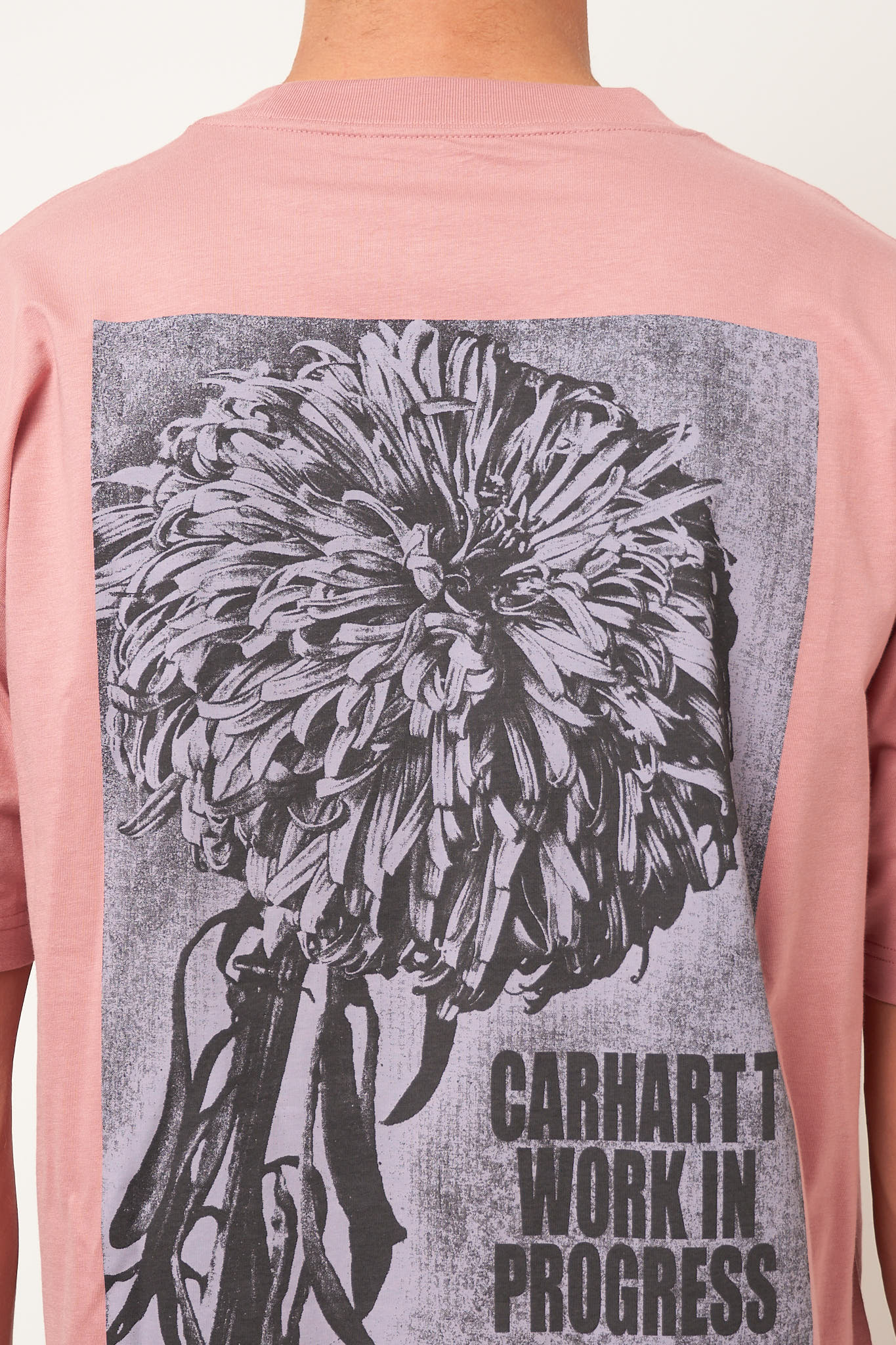 S/S Chrysanthemum T-Shirt Dusty Rose