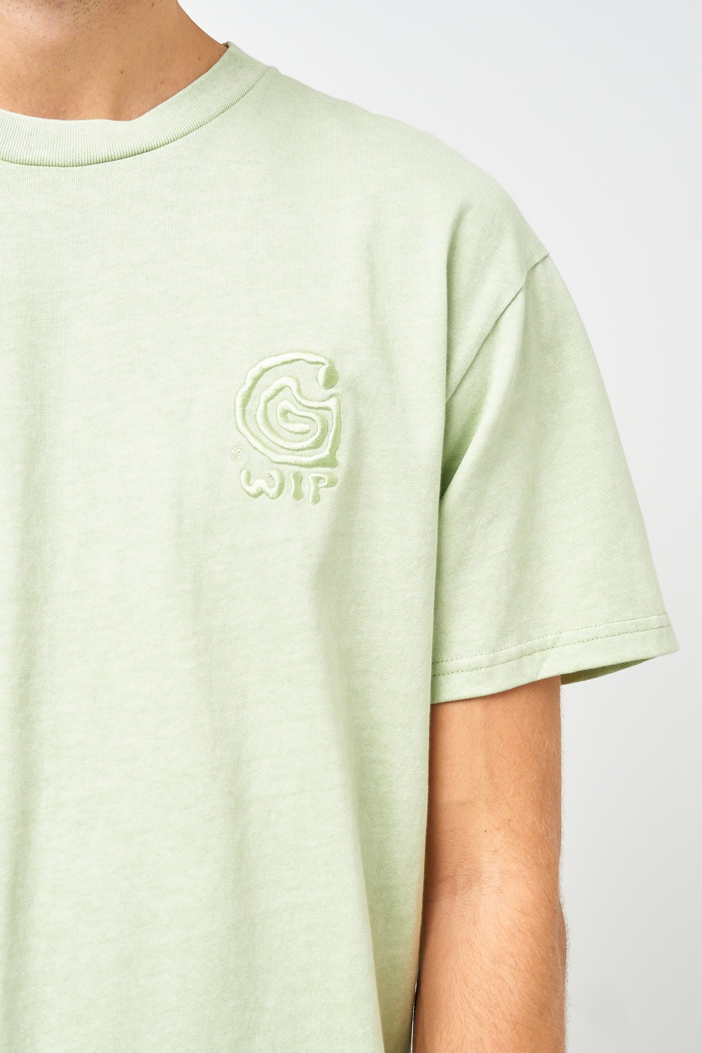 S/S Helix Redux T-Shirt Pale Olive