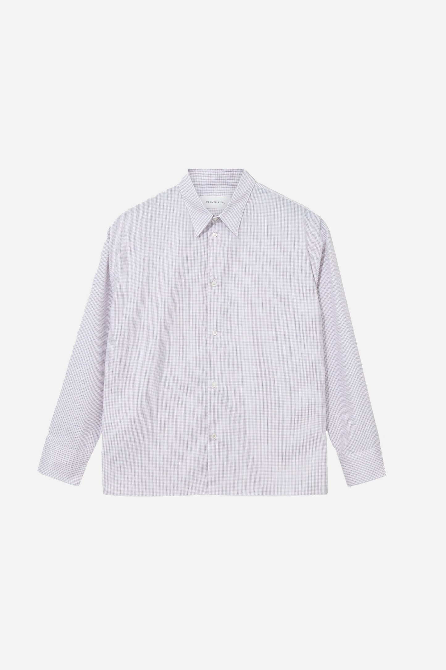 Sleepy Shirt Maroon Check