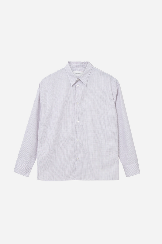 Sleepy Shirt Maroon Check