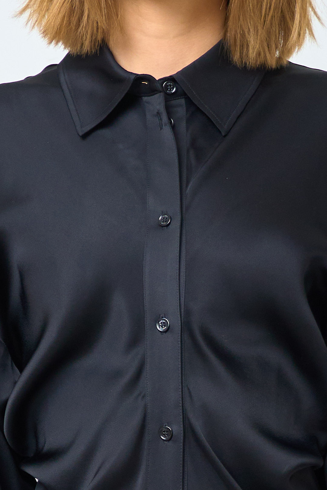 Slouch Shirtdress Black