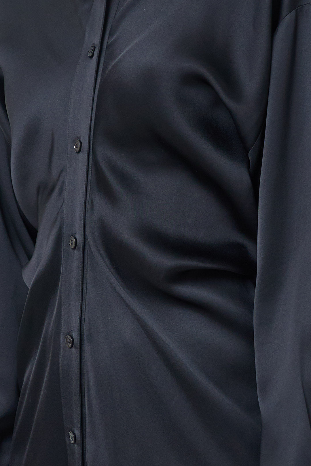 Slouch Shirtdress Black