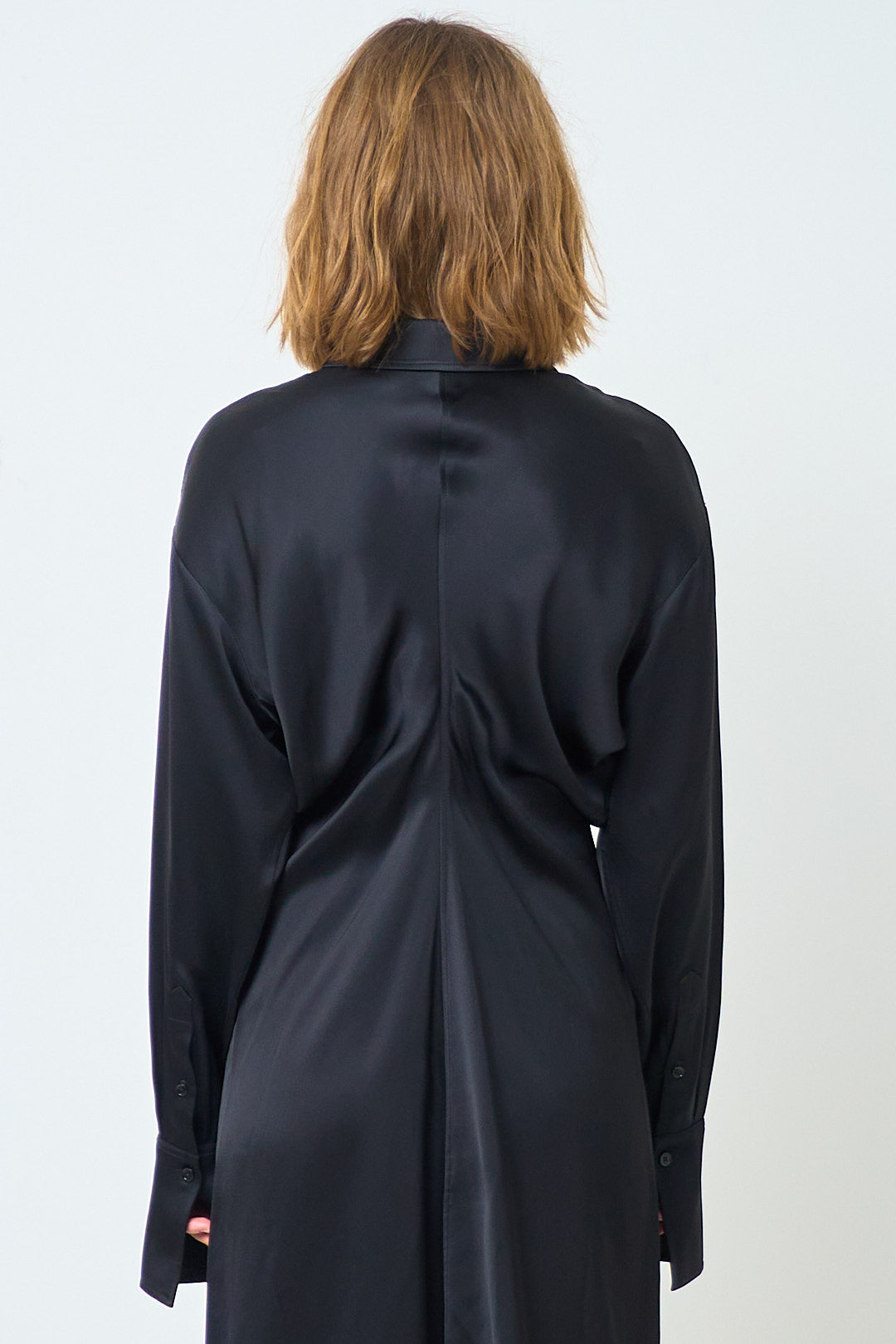 Slouch Shirtdress Black