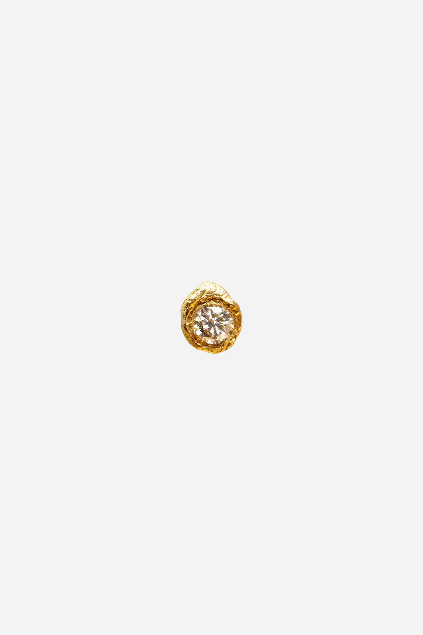 Solitaire Iman 0.35ct Earring