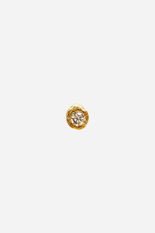 Solitaire Iman 0.35ct Earring