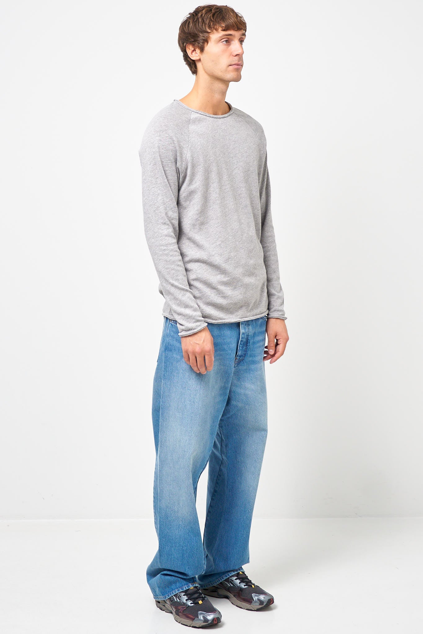 American Vintage Sonoma LS T-Shirt Heather Grey – STRØM