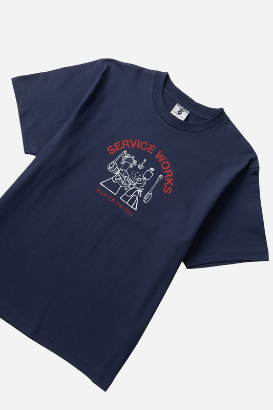 Soup For The Soul Tee Navy