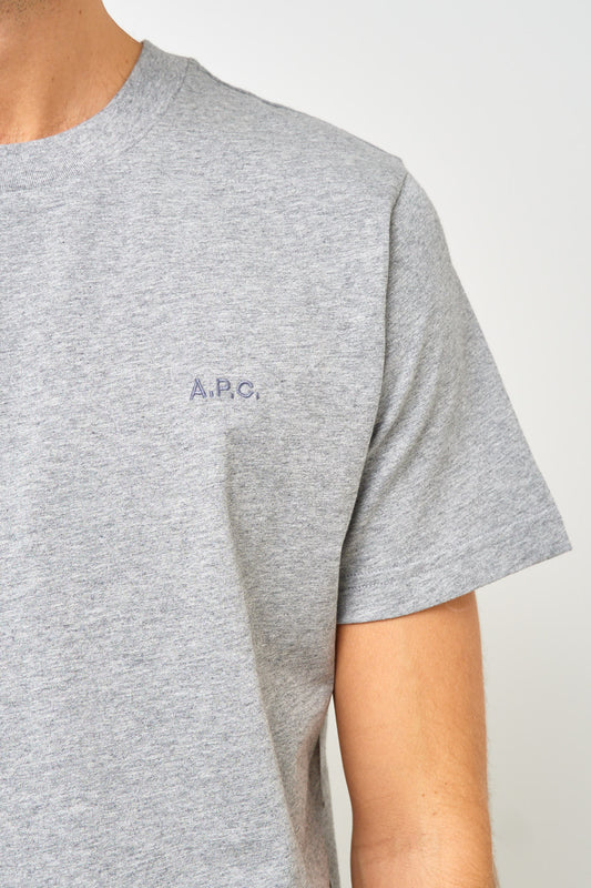 Standard APC T-Shirt Brodee Grey Melange