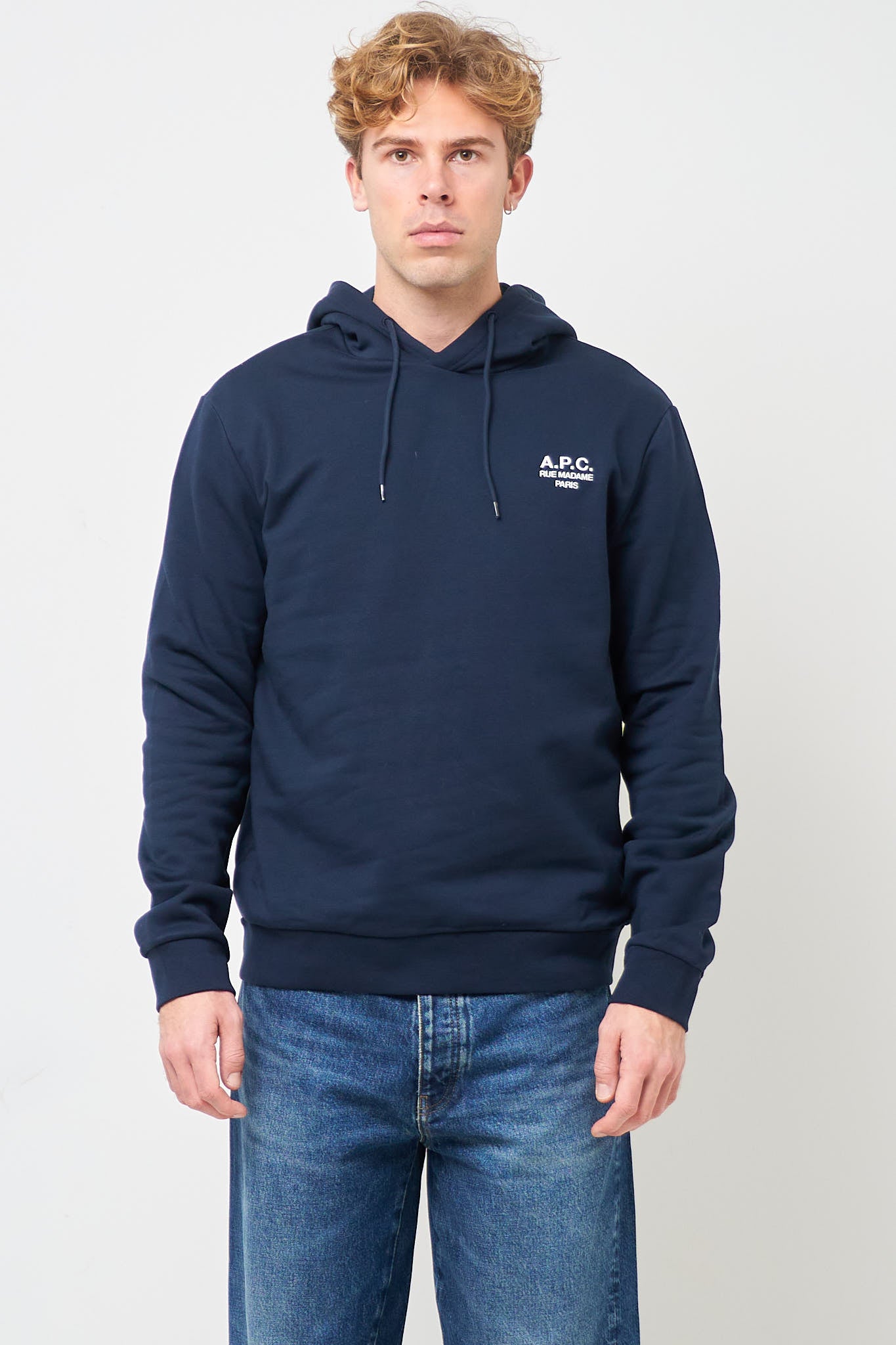 Standard Rue Madame Hoodie Dark Navy/Ecru